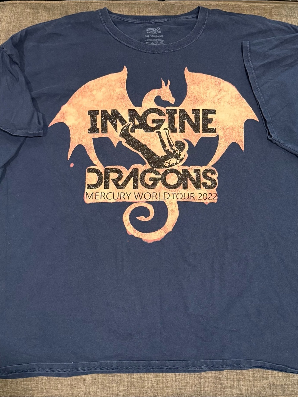 Imagine Dragons Mercury World Tour 2022 Graphic Tee